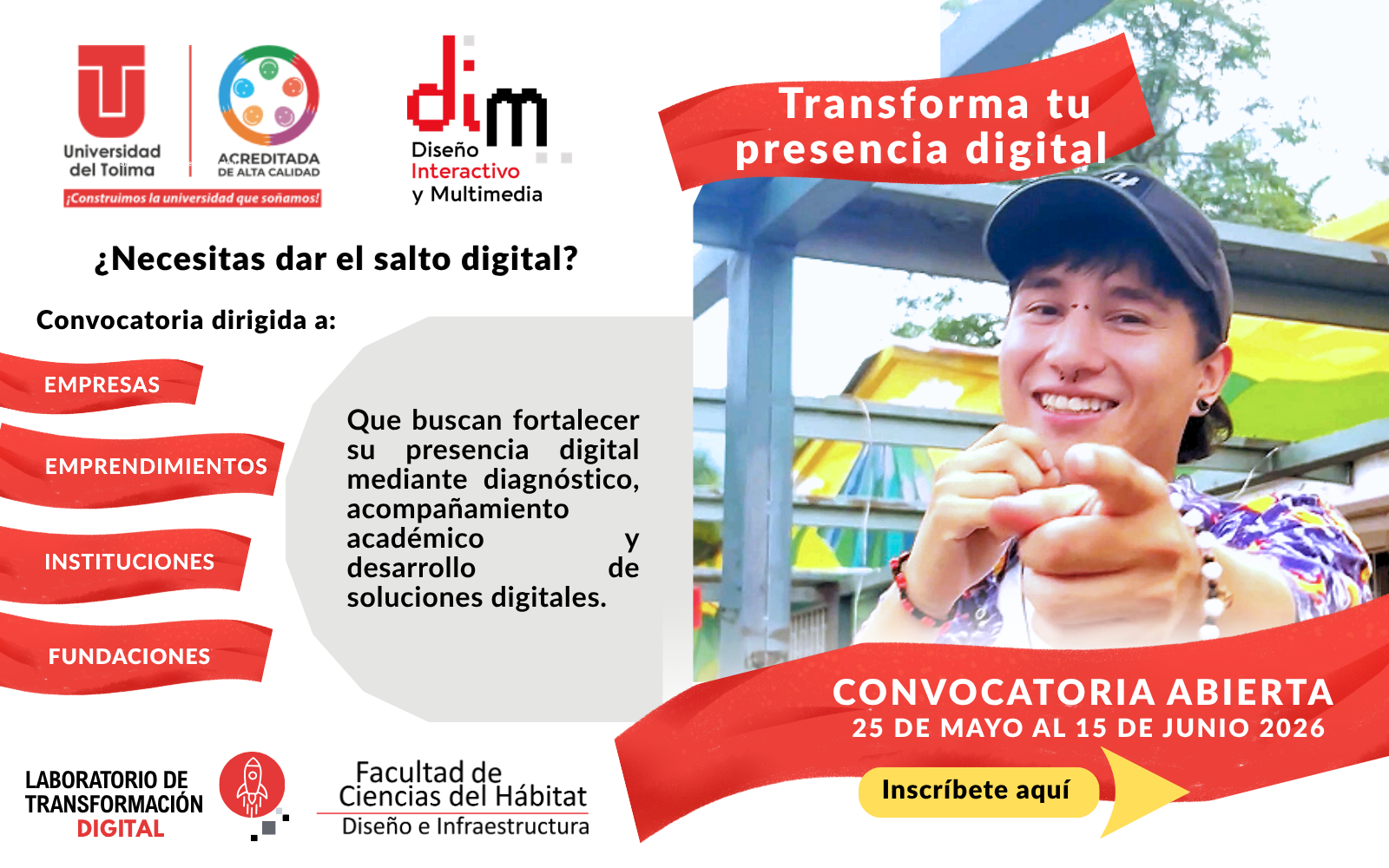 Flyer Convocatoria Laboratorio
