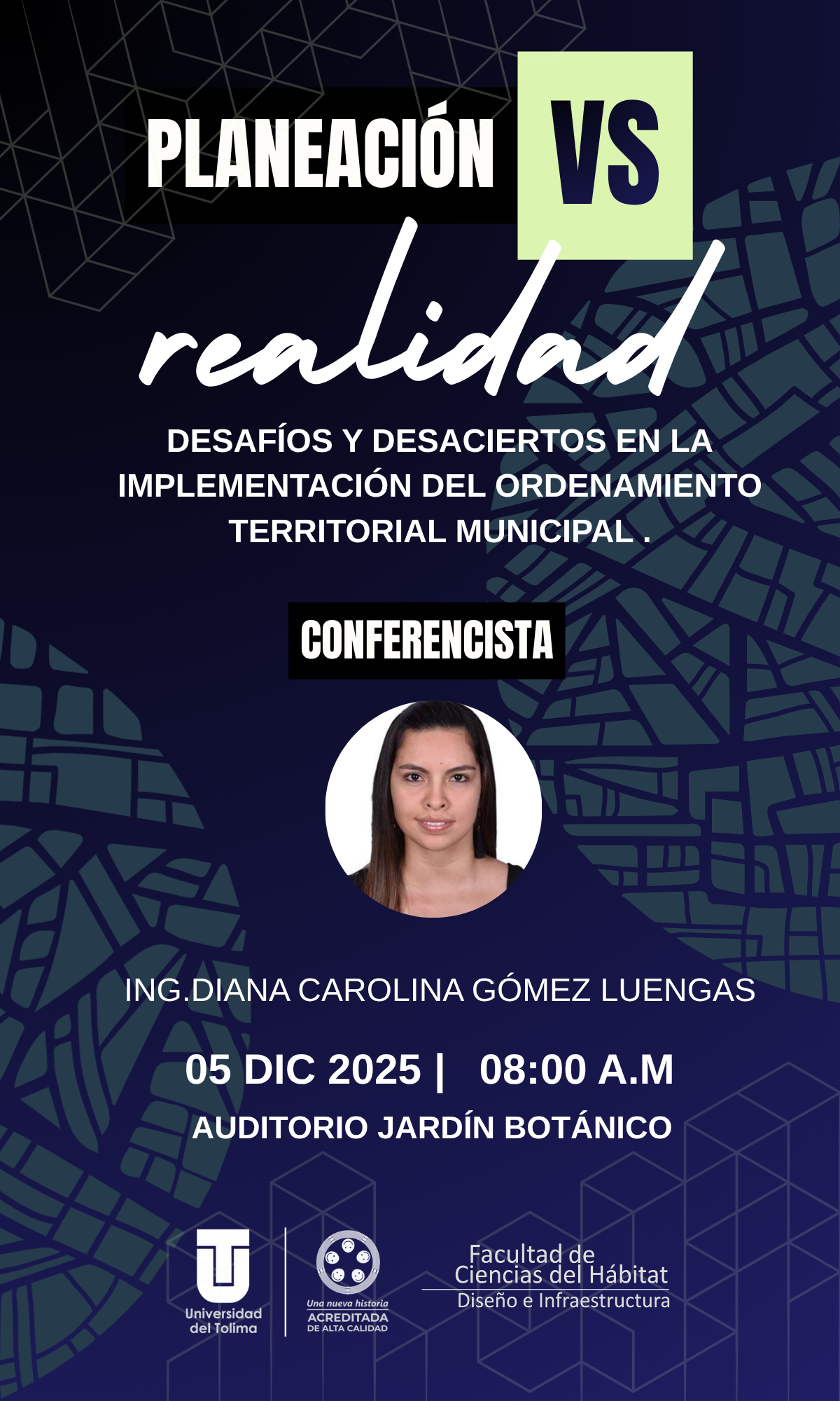 CONFERENCIA PLANEACIÓN VS REALIDAD 