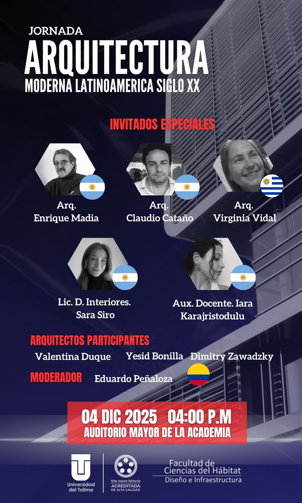 Jornada de arquitectura moderna